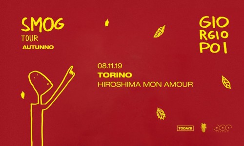 Giorgio Poi arriva all’Hiroshima Mon Amour di Torino